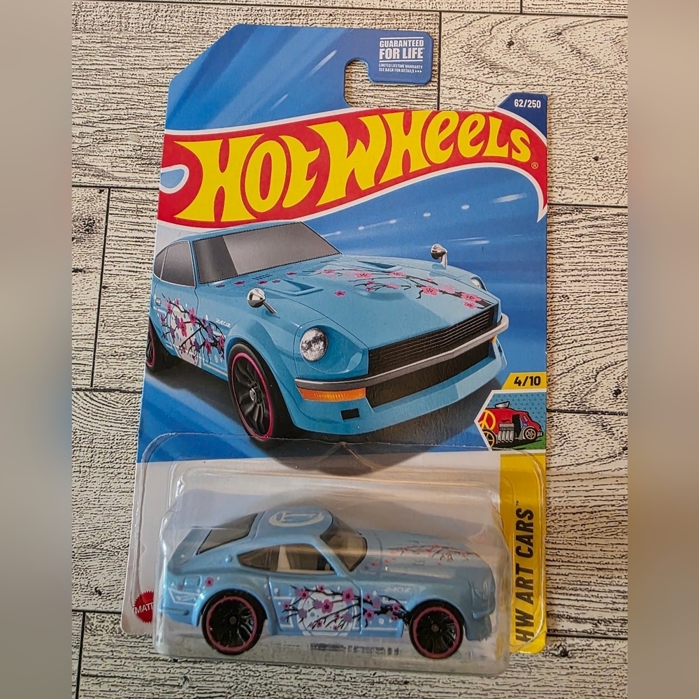 Hot Wheels Blue Sports Car Toy